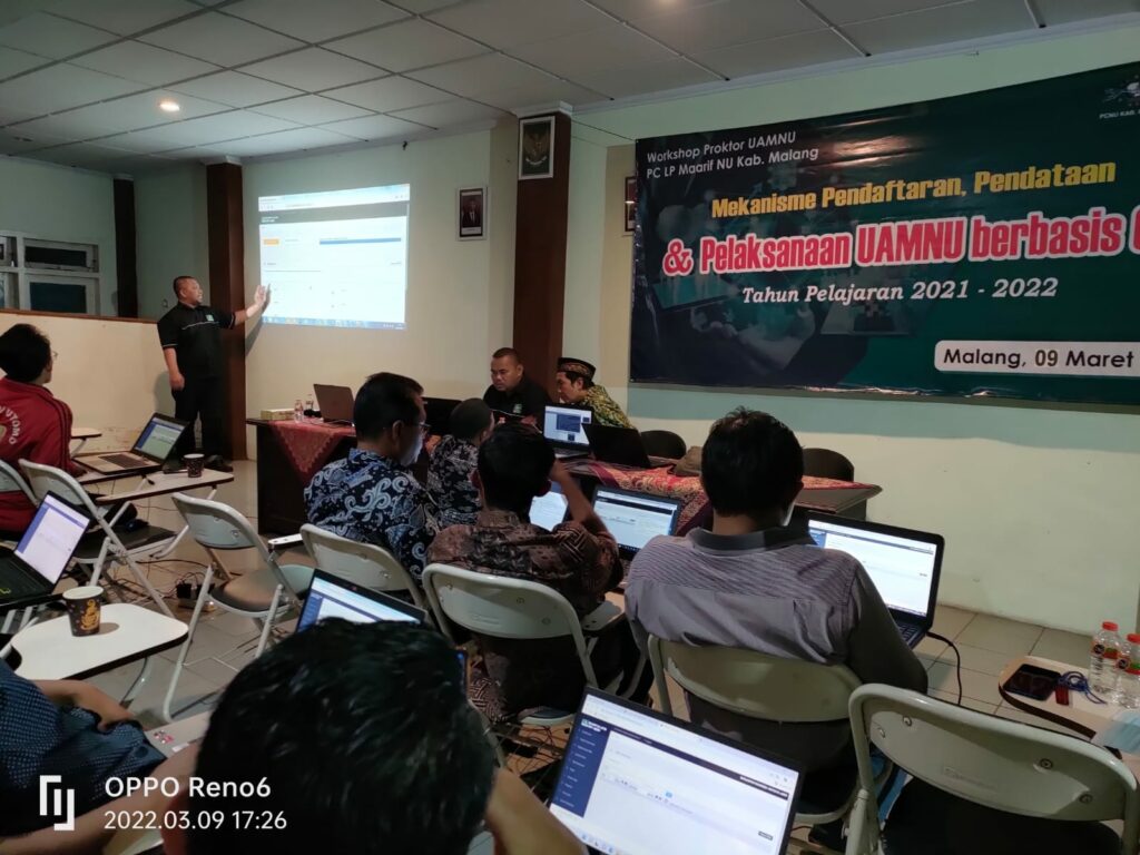 Suksesi UAMNU, Geber Workshop Proktor di Tingkat SD/MI – MTs/SMP