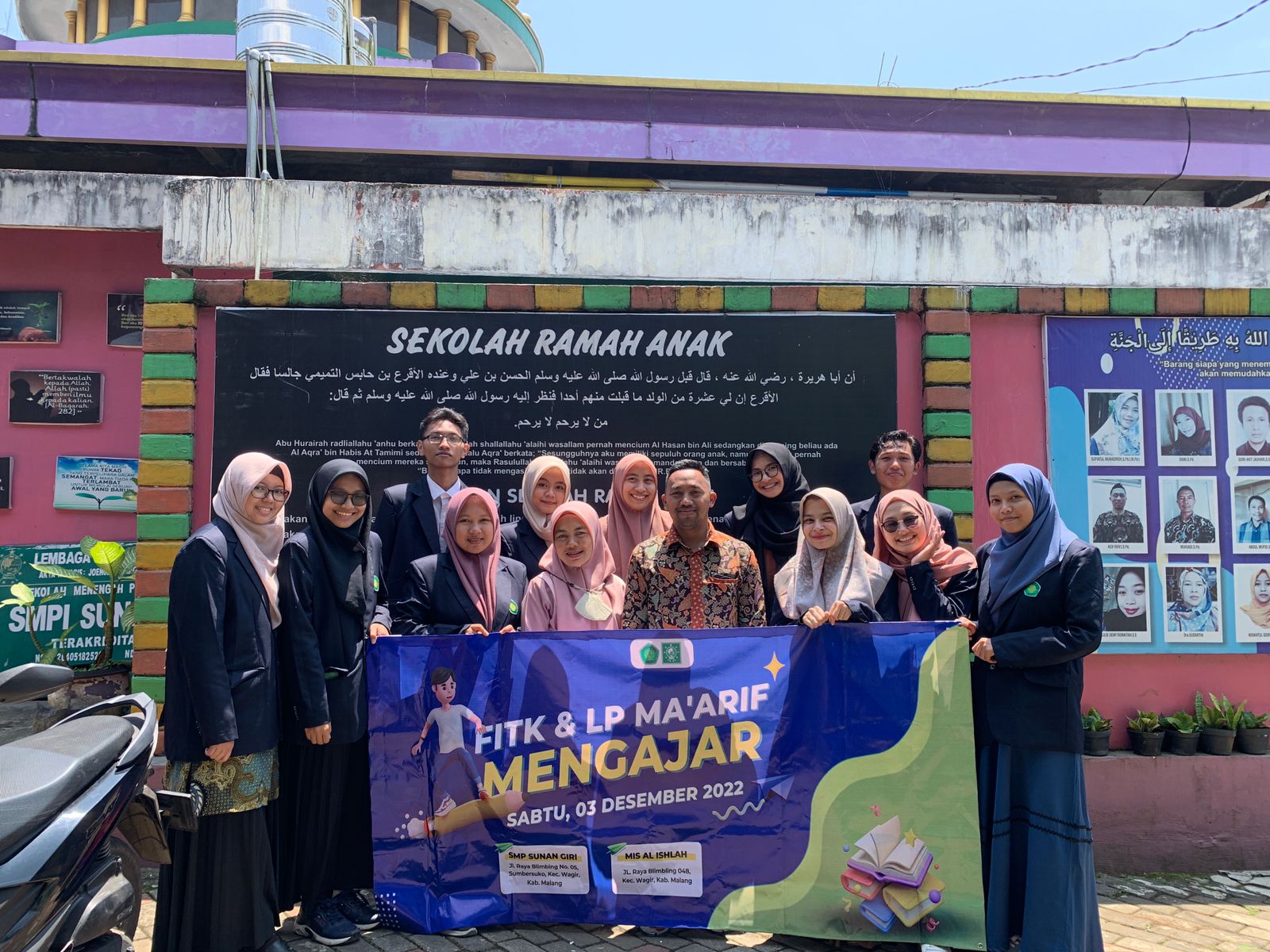 Bukan Hanya Teori Tapi Praktik, FITK dan LP Ma’arif Mengajar