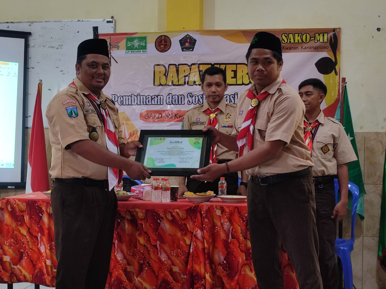 Rapat Kerja dan Sosialisasi Satuan Komunitas (SAKO) Pramuka Ma’arif NU Karangploso