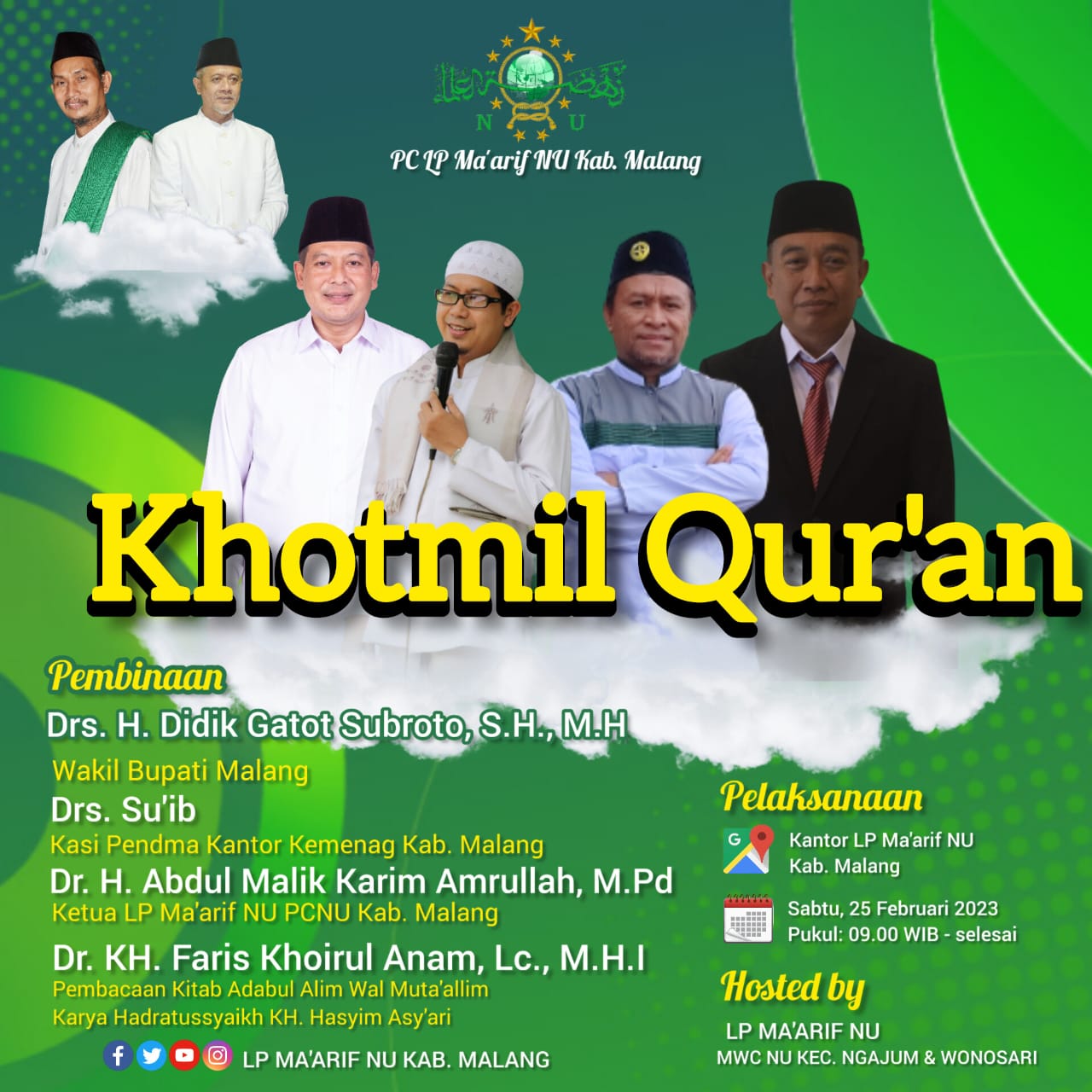 <strong>Wabup “Rombak Gedung Ma’arif Lebih Bagus, Maka ada <em>Legacy</em> Disini”</strong>