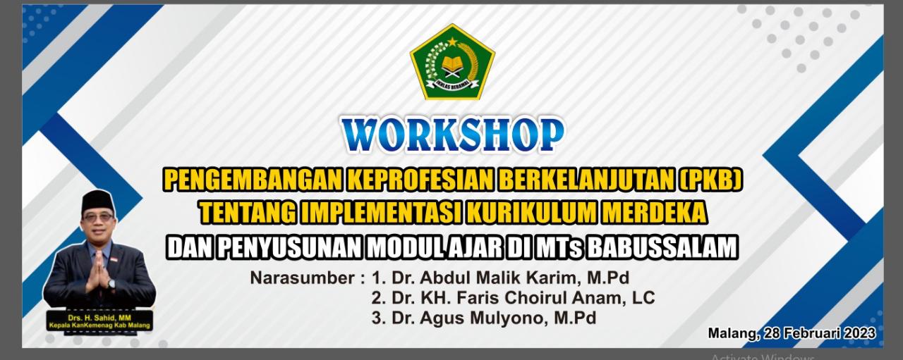 Sukses!, Sub Rayon 56 Gabung Ma’arif Kabupaten Malang