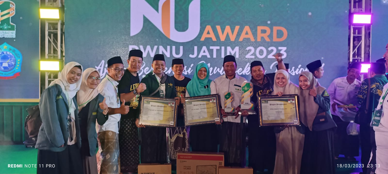 LP Ma’arif NU Kabupaten Malang Raih Prestasi NU Award 2023