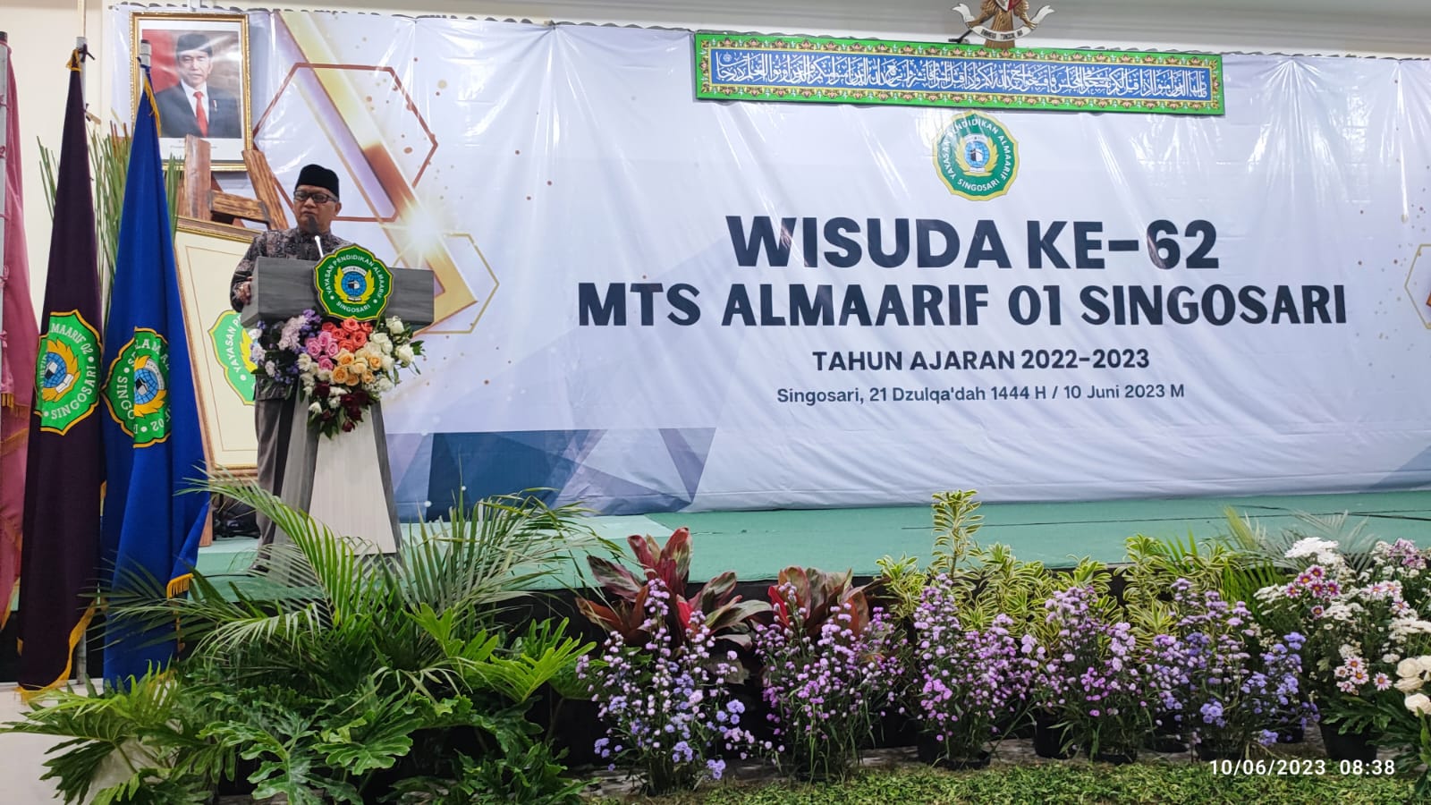 MTs Almaarif 01 Singosari  Beri Penghargaan Siswa Terbaik UAMNU