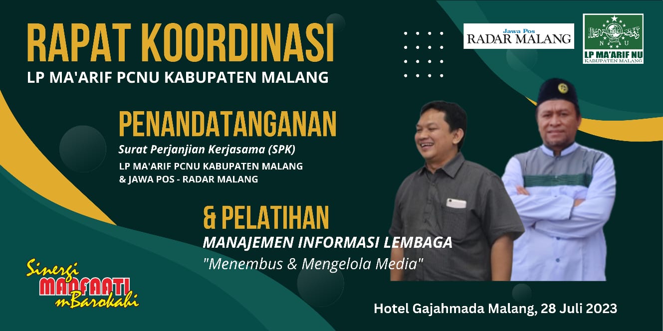 Ma’arif Menembus Media Informasi Bersama Radar Malang