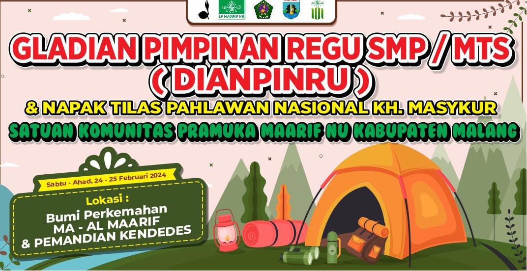 Gladian Pimpinan Regu (DIANPINRU) Pramuka Penggalang Ma’arif Kabupaten Malang