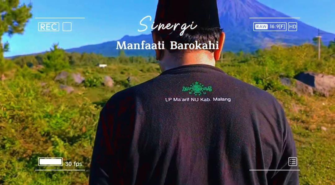 Pengurus LP Ma’arif NU Kabupaten Malang Santai di Tengah Erupsi Semeru
