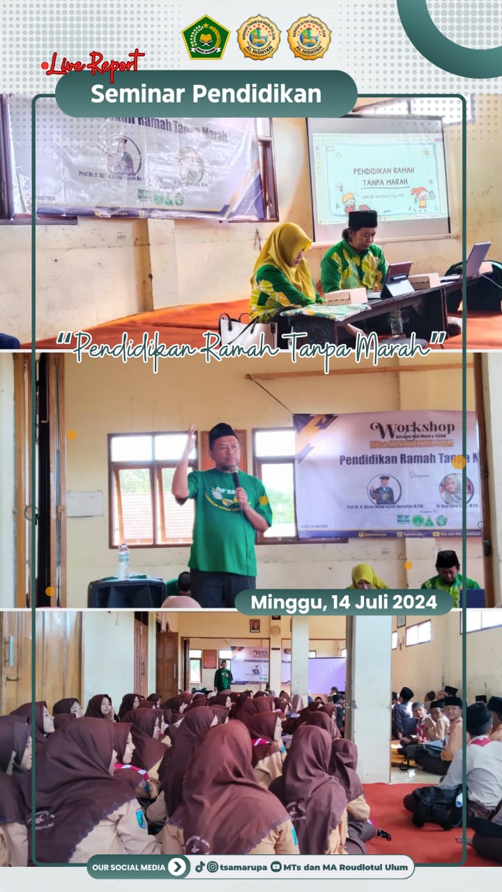 Ma’arif Pendidikan Ramah Tanpa Marah