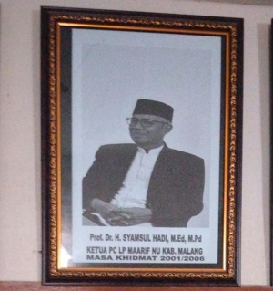 Masa depan SMK menurut Mantan ketua LP Ma’arif NU Kab Malang dalam pengukuhan Guru Besar Prof Dr H Syamsul Hadi, MPd, Med.