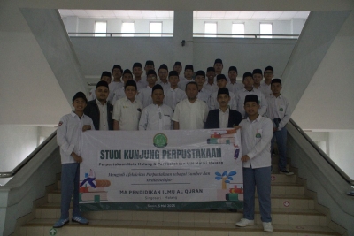Giat Literasi dan Studi Kunjung Perpustakaan UIN Maliki Malang oleh Siswa MA PIQ Singosari Gunq Perkuat Budaya Baca