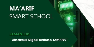 Spektakuler, Launching Ma’arif Smart School “Akselerasi Digital Berbasis JAMANU”