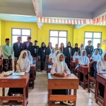 PAC IPNU IPPNU Ampelgading Tanamkan Semangat Keorganisasian Pelajar NU di MTs Al-Musholliyah Taman Asri